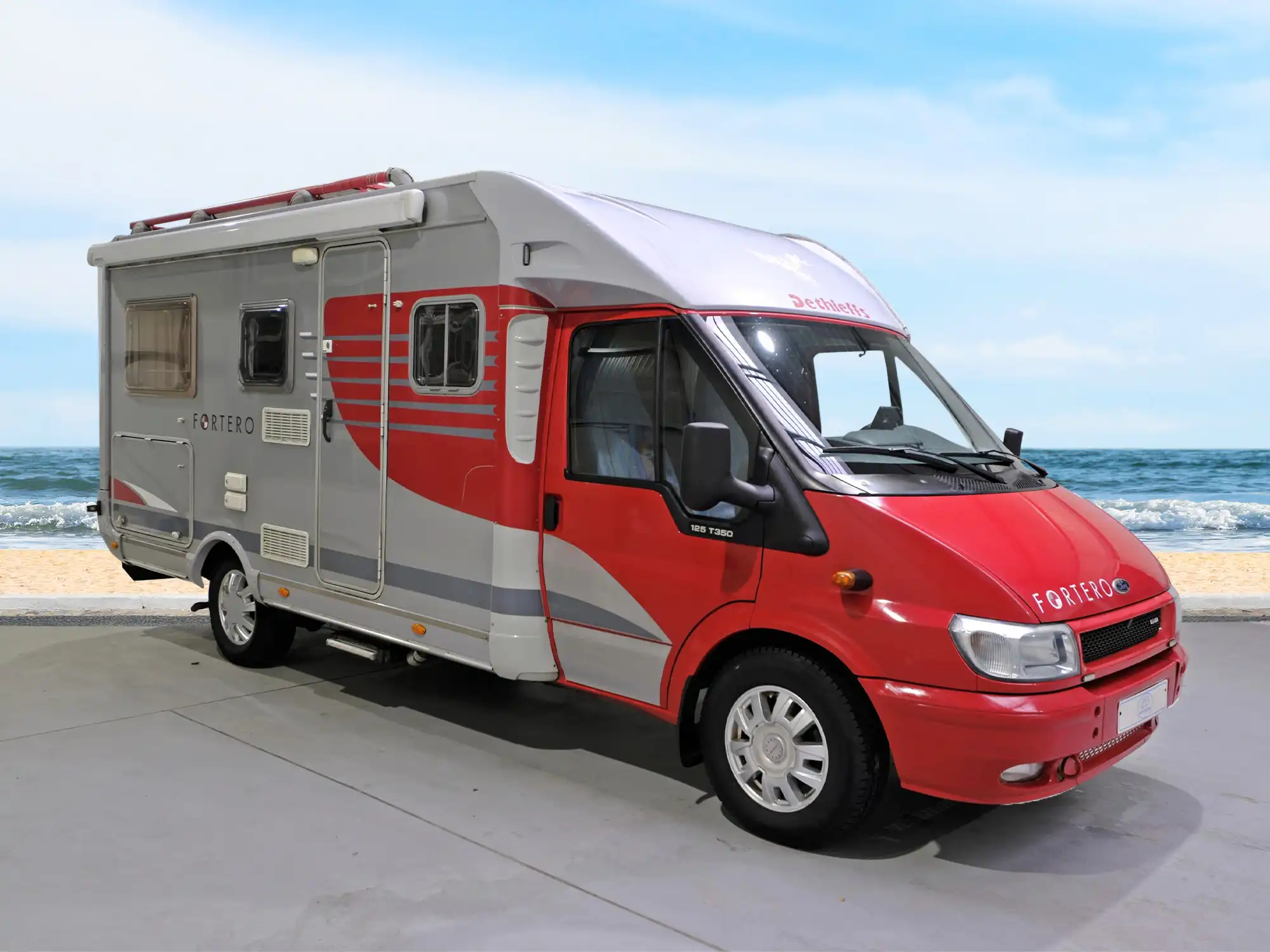 DETHLEFFS Fortero T 6405/Festbett/2xKlimaanlage/Solaranlage/Markise/AHK